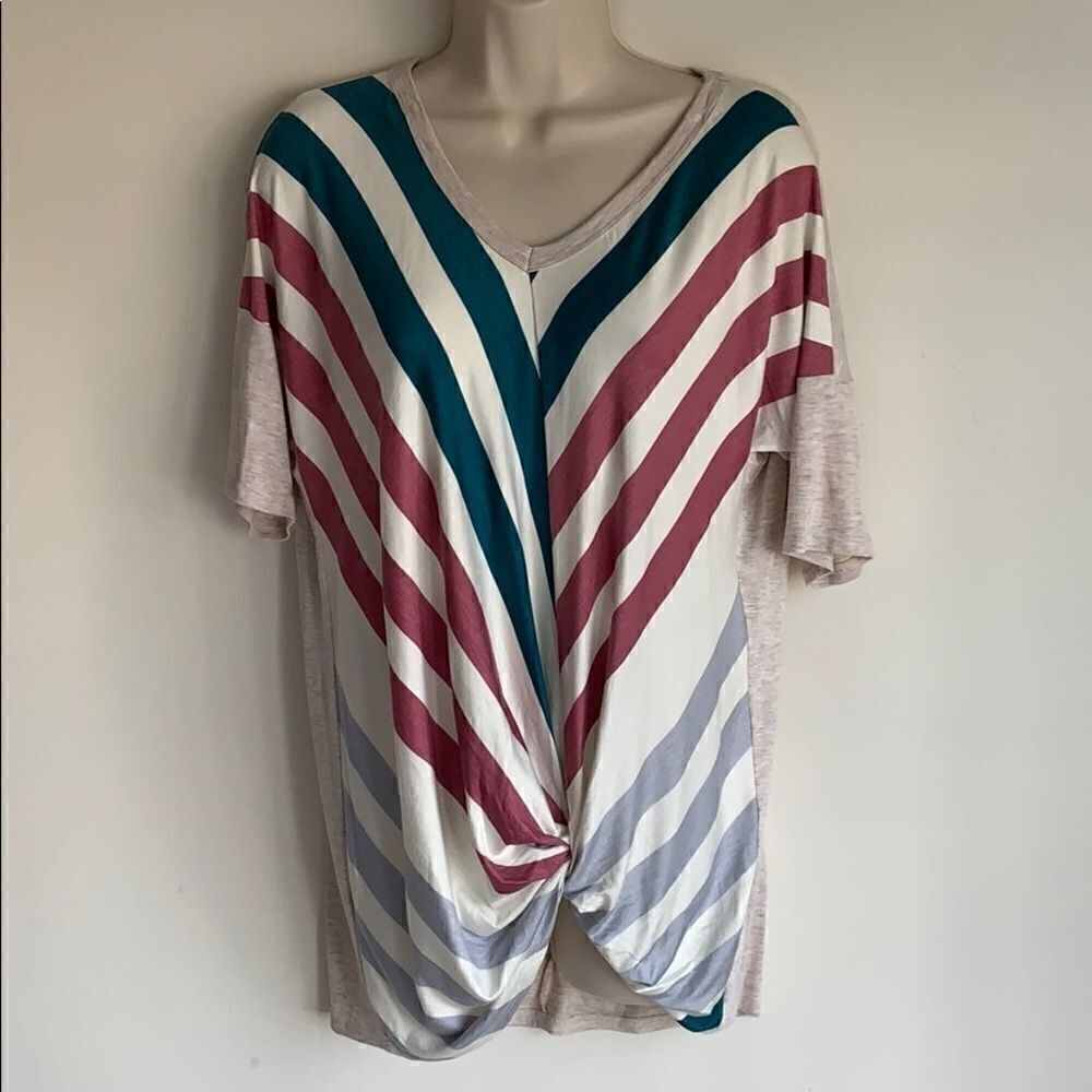 Striped Twist shirt